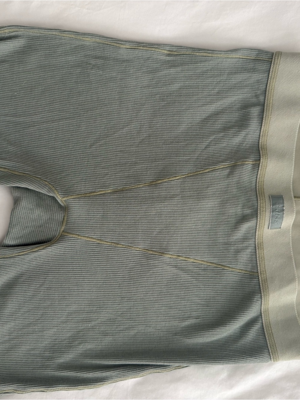 Men's Ribbed Crew Undershirt - Sage Green